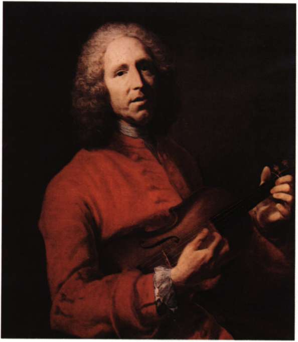 Ζαν - Φιλίπ Ραμώ. Γάλλος συνθέτης του 18ου αι. και θεωρητικός. Ελαιογραφία (Musee de Dijon).
