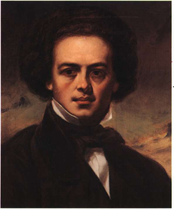 Ρόμπερτ Σούμαν. Γερμανός συνθέτης, ο κυριότερος εκπρόσωπος του ρομαντισμού. Ελαιογραφία (Μιλάνο, Museo Teatrale alla Scala).