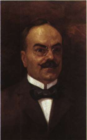 Ανδρέας Καβαφάκης. Δημοσιογράφος, διευθυντής και εκδότης εφημερίδων. Ελαιογραφία (Αθήνα, Λέσχη Φιλελευθέρων).