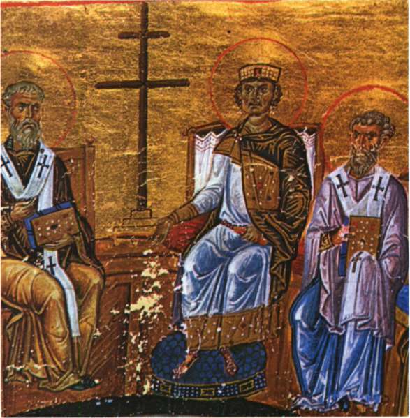 Εψήνη η Αθηναία. Αυτοκράτειρα του Βυζαντίου, σύζυγος του Λέοντα Δ',μια από τις πιο εξέχουσες γυναικείες μορφές της βυζαντινής ιστορίας. Λεπτομέρεια μικρογραφίας από Μηνολόγιο του 11ου αι. (Βατικανό, Βιβλιοθήκη).
