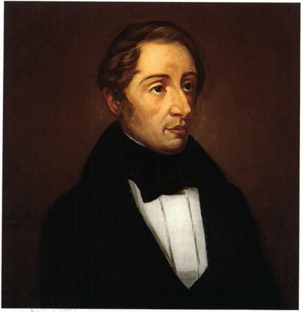 Ο Γερμανός συνθέτης και αρχιμουσικός Βέμπερ, δημιουργός της γερμανικής ρομαντικής όπερας. Ελαιογραφία του Beckhauer (Ιδιωτική Συλλογή).